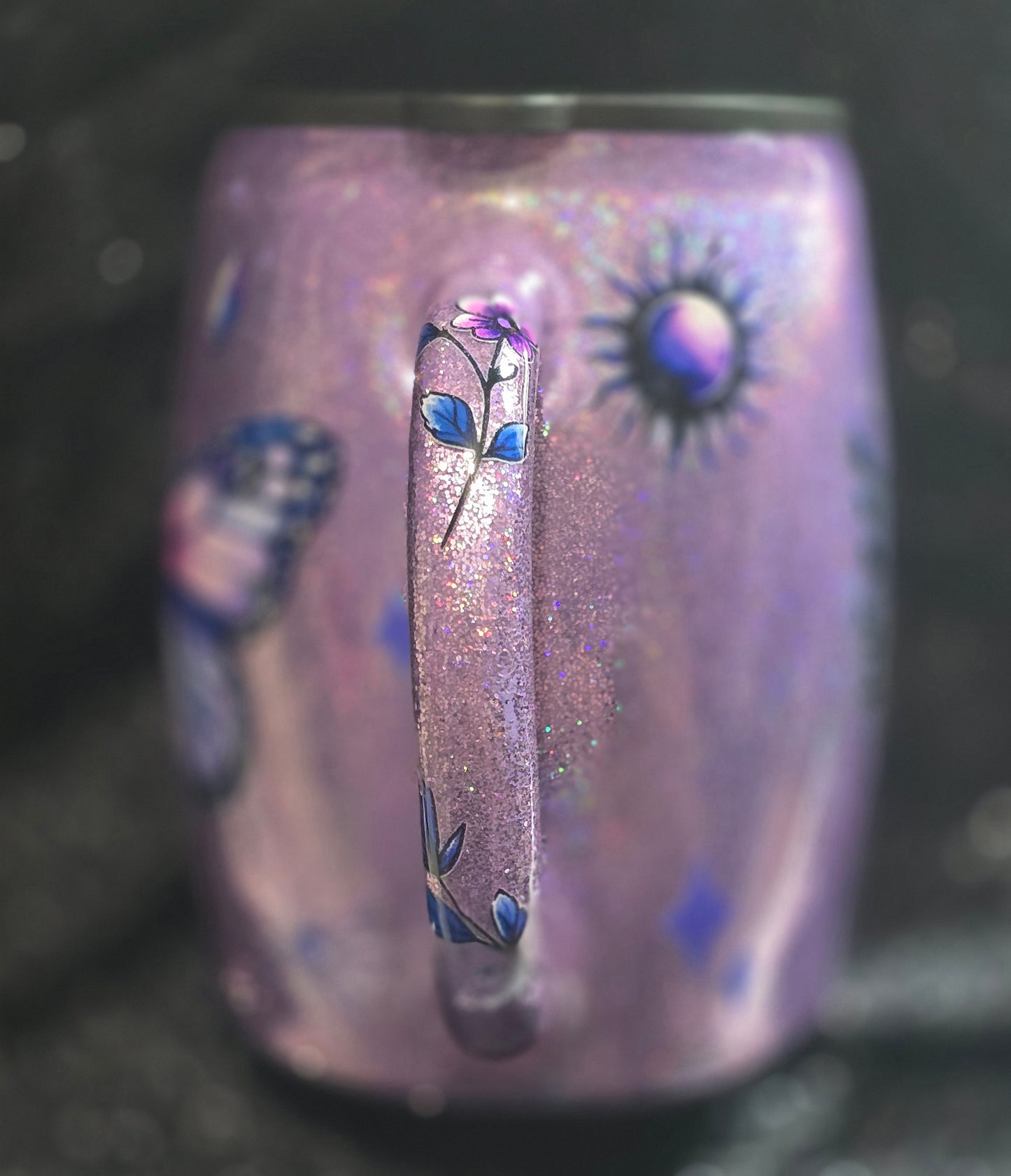 purple crystal