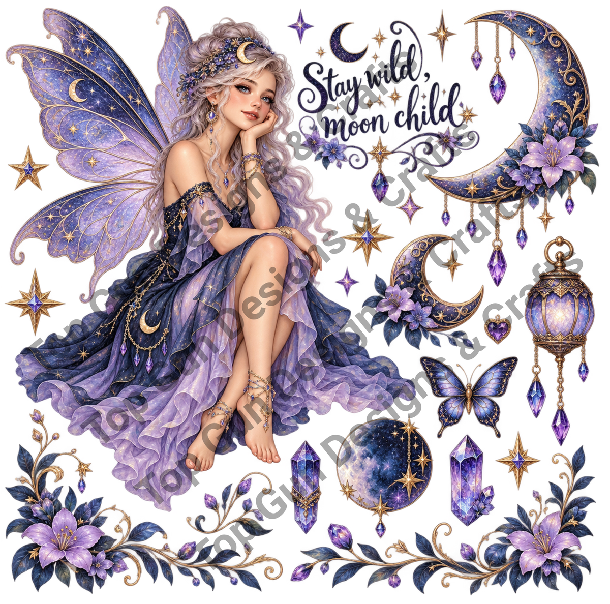 Fairy clip art #4
