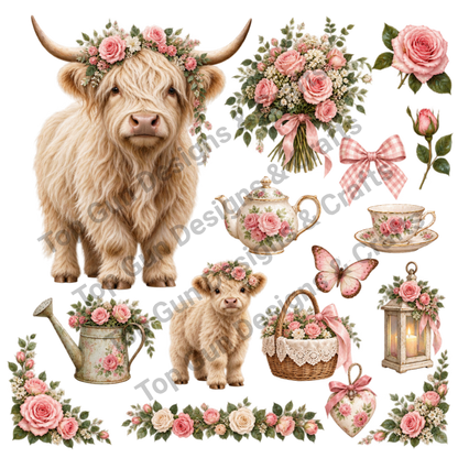 Highland Cow 1-5