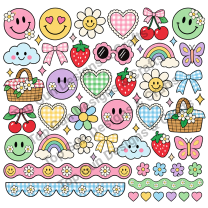 Retro groovy Clip Art
