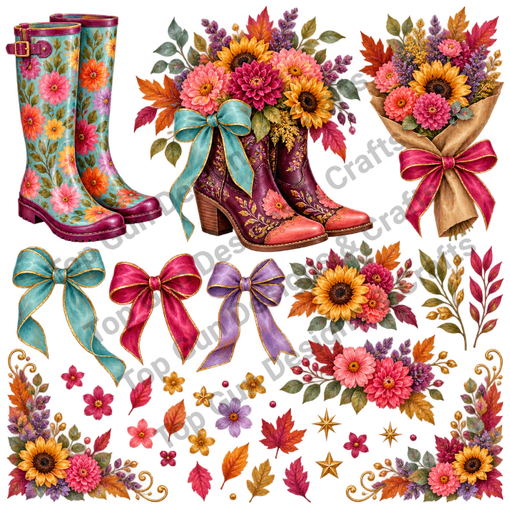 Books, boots & pumpkins
