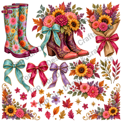 Books, boots & pumpkins