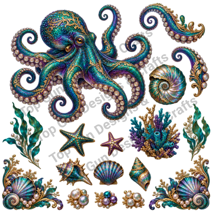 Deep Sea Clip Art – Top Gun Designs & Crafts