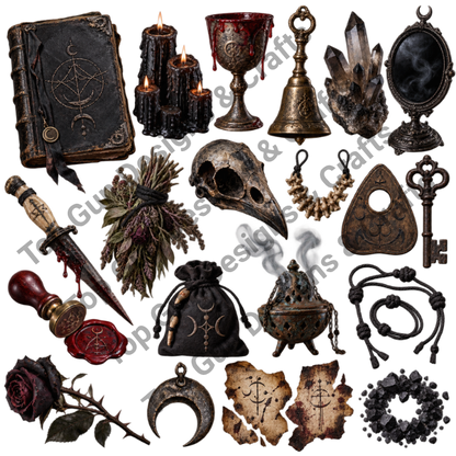 Dark theme clipart