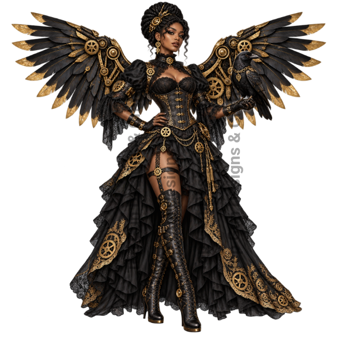 Black-Gold Fairy