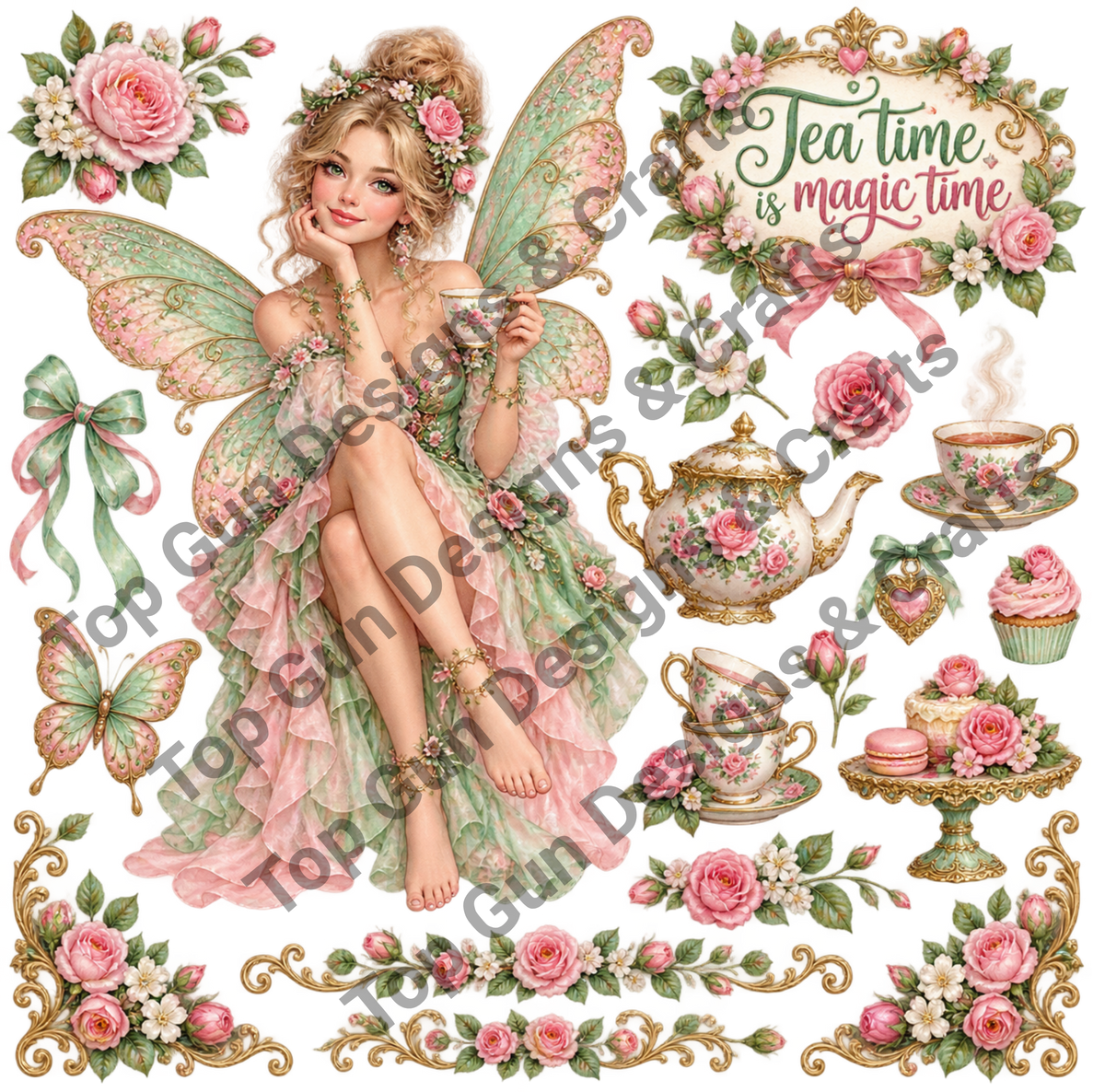 Fairy clip art #4