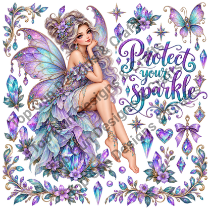 Fairy clip art #4