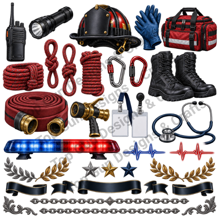 First responders clip art
