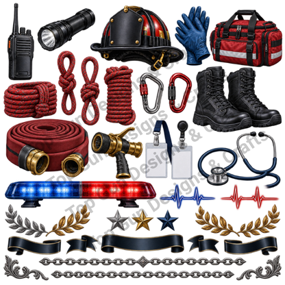 First responders clip art