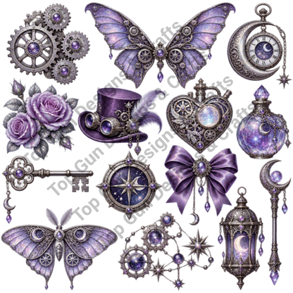 Violet silver Fairy
