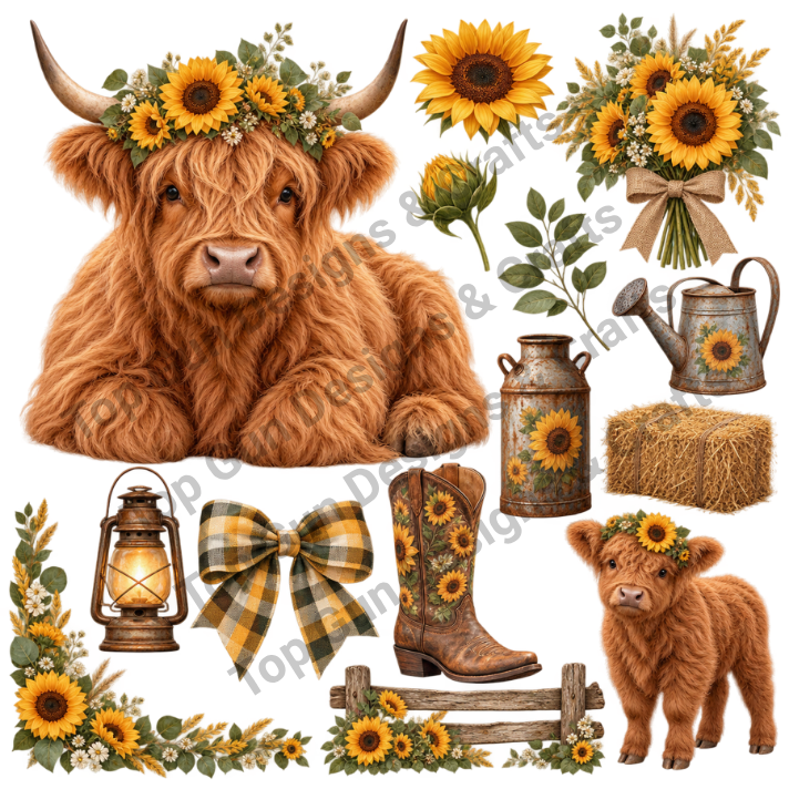 Highland Cows 6-10