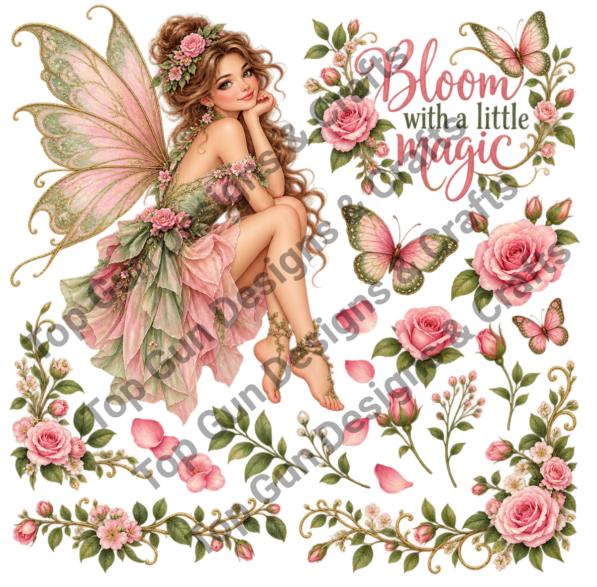 Fairy clip art #4