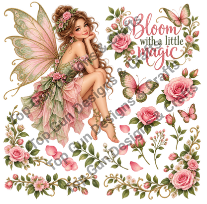 Fairy clip art #4